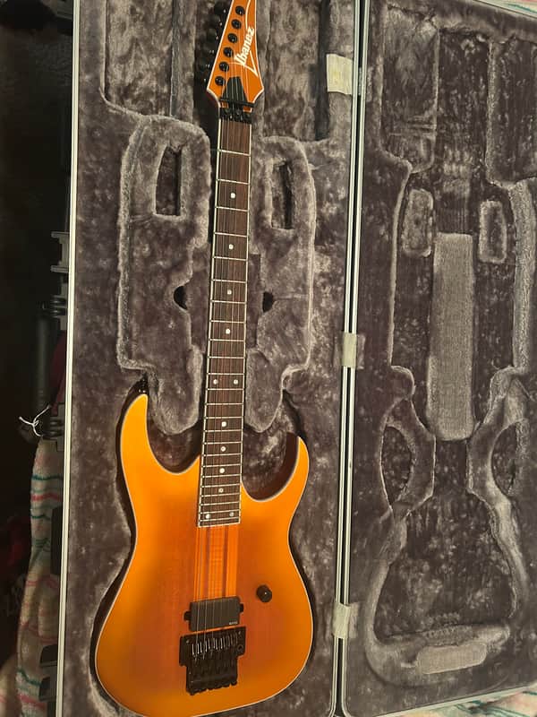 Ibanez LACS LA custom shop neck thru electric guitar with case image 1