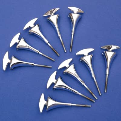 Sonor Teardrop T-rods Tension Rods Claws Clawhooks Bass Drum Lot of 10 Vintage image 2