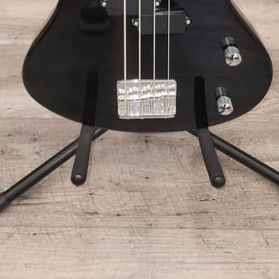 Washburn T12 Taurus 4 String Electric Bass-Gloss Black image 9
