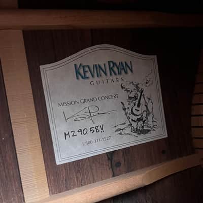 Kevin Ryan Guitars Mission Grand Concert 2002 image 14