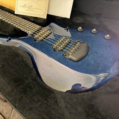 Ernie Ball Music Man BFR Majesty 6 - Blue Ink image 3