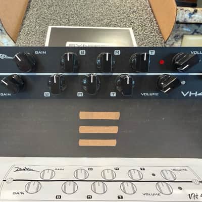 Synergy Diezel VH4 2-Channel All-Tube MTS Preamp Module - Black image 2