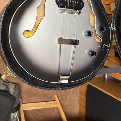Heritage H525 hollow body USA KALAMAZOO ES125 ES225 p90s LOLLAR 2014 - Silverburst image 1