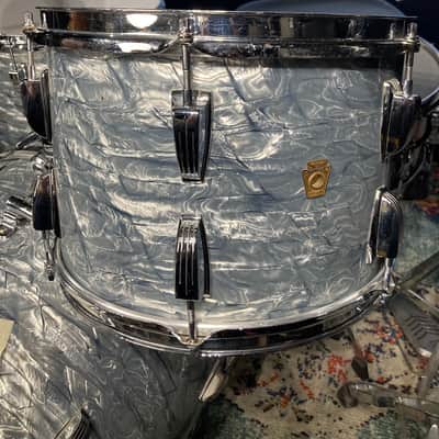 Ludwig, Charlie Watts Played, Super Classic 1968 - Sky Blue Pearl, 22,13,16 image 17