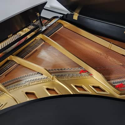 Boston GP163 Satin Ebony 5'4" Baby Grand Piano Mfg 1998 in Japan * Free 1st floor Delivery in NJ! image 9