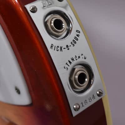1966 Rickenbacker 360/12 12-String Electric Guitar Fireglo w/OHSC image 24