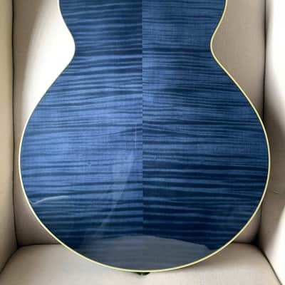 Sadowsky LS15 LS-15 Archtop Hollowbody Electric Guitar Custom Color Trans Black image 6