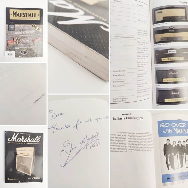 Rare collectible! '1993 Signed 1st Edition 'History of Marshall' The Illustrated Story image 1