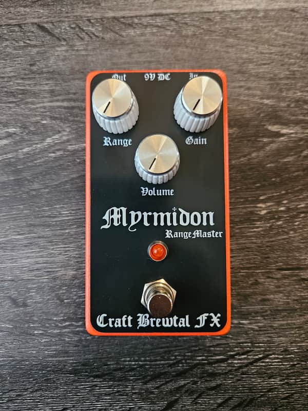 Myrmidon RangeMaster / Treble Booster Pedal image 1