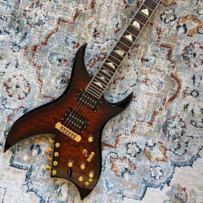 B.C. Rich Custom Shop Bich 10 Supreme Brazilian Rosewood 2025 - Sculpin Burst image 1