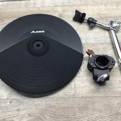Alesis DMPAD12 Hi Hat Cymbal w/ Post Mount, Hatch Type Rack Mount, Anti-Spin, Felt & Wing Nut image 1
