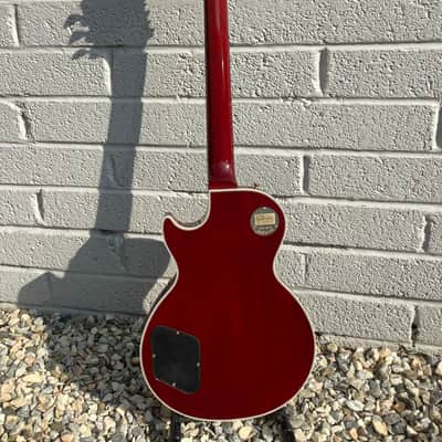Gibson CustomShop, Les Paul Custom III, Translucent Red, 2010s image 2