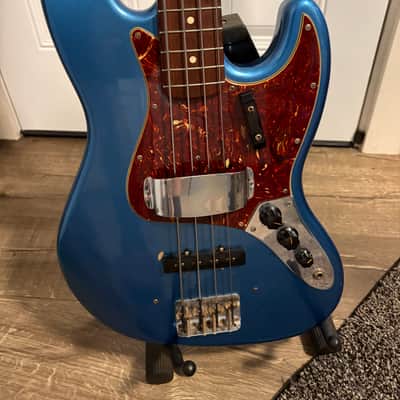 Fender custom shop 64 jazz bass - Lake placid blue image 5