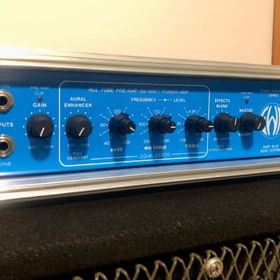 SWR Baby Blue-Electric Blue Bass Amp-Head (Baby Blue II) 90s Excellent image 1