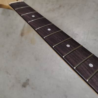 Left Hand Maple Strat Neck fits fender Stratocaster body 22 frets image 2