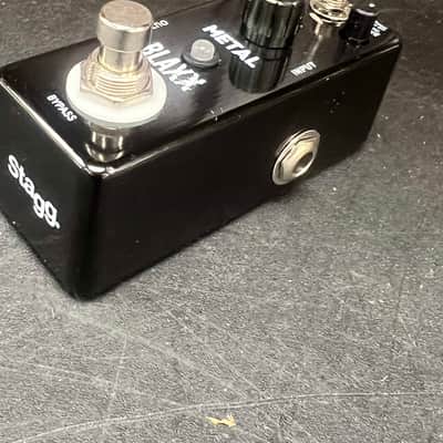 Stagg / BLAXX Metal Distortion BX- Metal Black Effects Pedal image 2