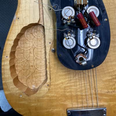 1961 Carvin SBG-3 Lefty - Natural w/ case - Left Handed image 20
