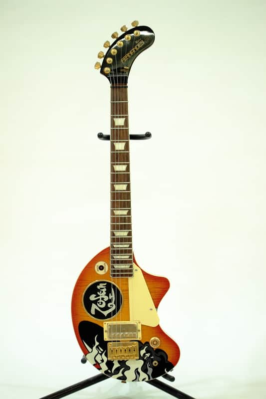 Fernandes ZO-3 Art Rock Series DAZED JIMMY PAGE LED ZEPPELIN model image 1
