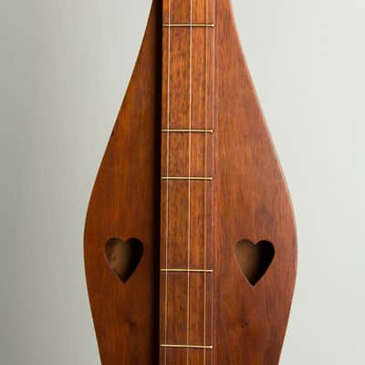 Clifford Glenn  3-String Appalachian Dulcimer (1975), handmade gig bag case. image 8