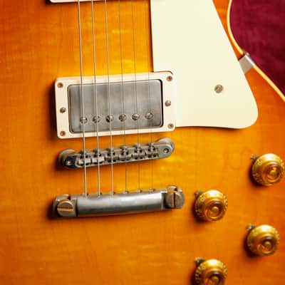 Gibson Custom Historic 1958 Les Paul Standard Honey Lemon Fade 2018 Pre-Owned image 6