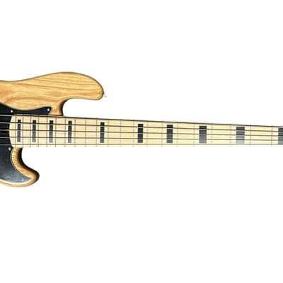 Lakland Skyline Darryl Jones 5 Jazz Natural/Maple/Black Blocks *IN STOCK* image 7