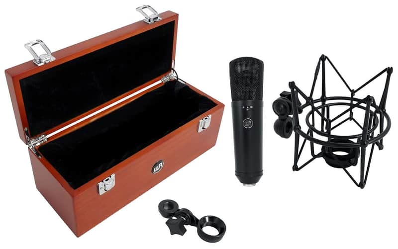 Warm Audio WA-87 R2 Large Diaphragm Condenser Microphone - Black image 1
