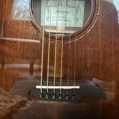 Alvarez Masterworks Elite Series MFA77CEARSHB with LR Baggs VTC and GOTOH 501 Tuners image 7