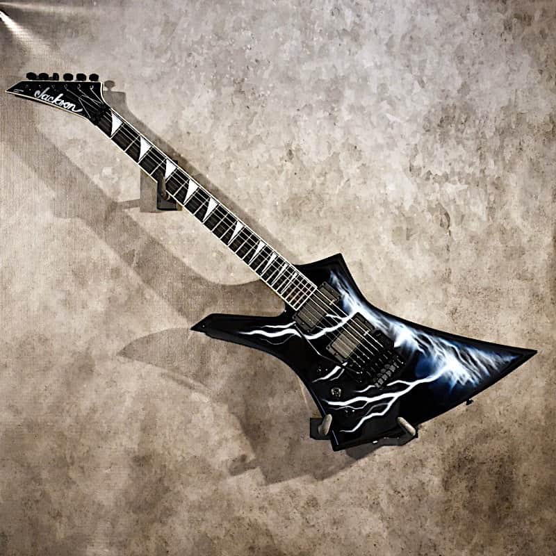 Jackson Left Handed USA Custom Shop KE2 Kelly 2017 Lightning Sky image 1