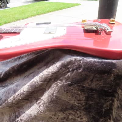 GIBSON 1966 THUNDERBIRD ll BASS BURGUNDY MIST PRO REFIN NON-REVERSE  RARE! [VIDEO] image 6