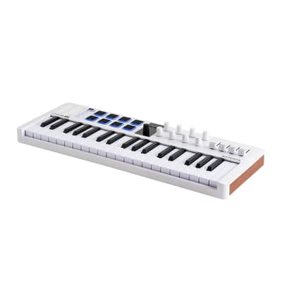 Arturia MiniLab 37 USB MIDI Controller (White) image 3
