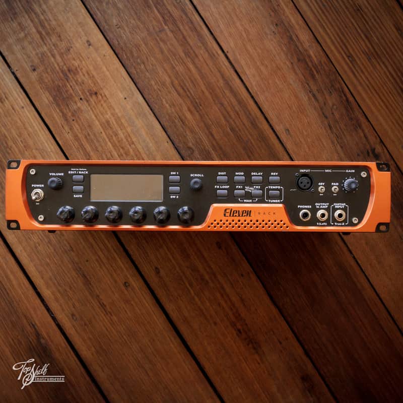 AVID Eleven Rack Guitar Multi-Effects Processor and Pro Tools | Reverb