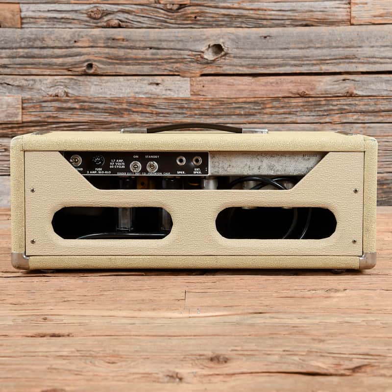 Fender Bassman 6G6-A/B Brownface 50-Watt Guitar Head 1962 - 1964 image 2