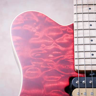 ERNIE BALL USA Music Man Limited Ed. Axis 30th Anniversary 9 of 100 "Translucent Red" (2026) image 7