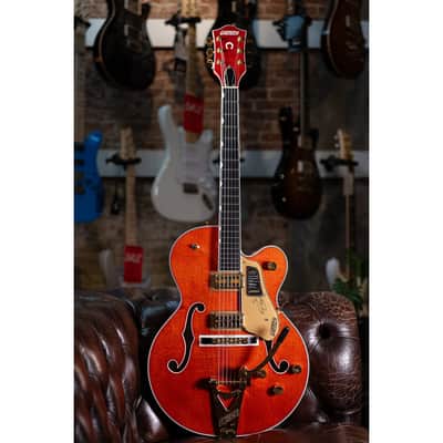 Gretsch Pro Nashville Bigsby Orange Stain image 2