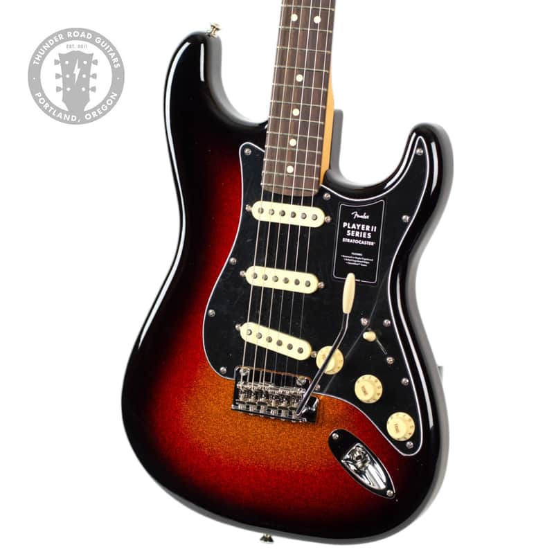 New Fender Player II Limited Edition Stratocaster Sparkle 3-Tone Sunburst #MX25002815 image 1