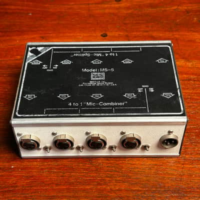 SESCOM 1 to 4 Passive transformer balanced Mic Splitter / Combiner 4 to 1 to 4 vintage DI Mixer image 2
