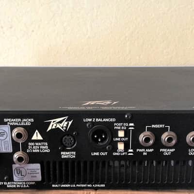 Peavey T Max 500 Head 2 Channel Bass System Head (Buy today and get a FREE t-shirt!) image 2