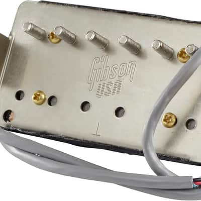 Gibson 496R Modern Classic Neck Humbucker Pickup - Black 4 Conductor image 4
