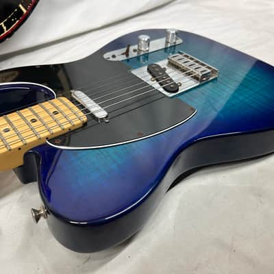 Fender Limited Edition Player Telecaster Plus Top Electric Guitar MIM - Made in Mexico - Blue Burst image 20