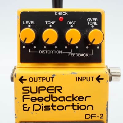Boss DF-2 Super Feedbacker and Distortion 1985 Made In Japan Guitar Effect Pedal 527900 image 3