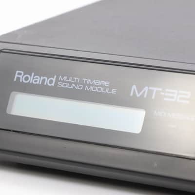 Roland MT-32 Multi Timbre Resoldered MIDI LA Sound Module Late Model W/Adapter image 12