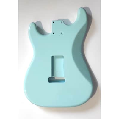 Alder 2 pieces Body SSS Stratocaster style, Sonic Blue NITRO Varnish image 2