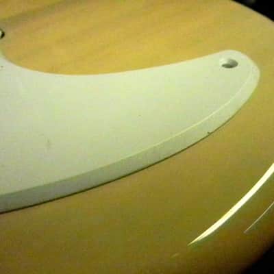 black replacement pickguard for Squier Classic Vibe 50s Precision Bass image 4