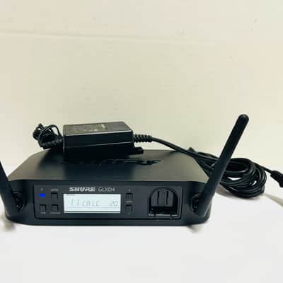 Shure GLXD4=-Z2 GLXD4 Digital Wireless Receiver with Shure PS42US AC Adapter Power Supply for GLXD GLX-D GLXD14 Vocal Mic Guitar Instrument Systems 2400-2483.5MHz image 4