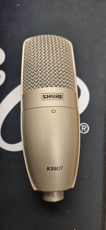 Shure KSM27 with pop screen image 1