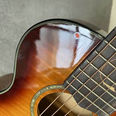 Ibanez 27 Inch Mini Acoustic Guitar, Tiger Maple Sunset Finish image 16