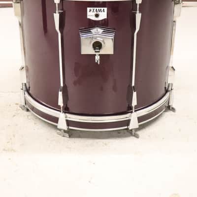 Tama Rockstar 16x22 Bass Kick Drum Purple Plum Wrap image 3