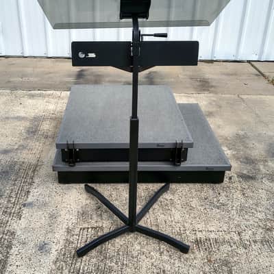 Wenger Conductor's Double Podium w/ adjustable height director's stand - CAN SHIP! image 1