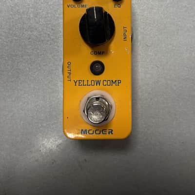 Mooer Yellow Comp Compressore ottico a pedale per chitarra image 1