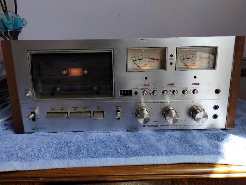 Pioneer CT F9191 cassette deck professionally serviced in very good condition - 1970's image 1